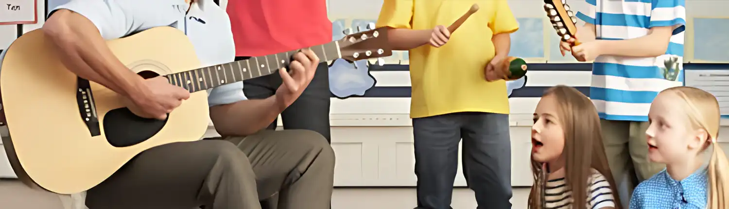 Les p'tits galopins de la Lyre, atelier d'éveil musical de l'école de musique de la Lyre Mélusine